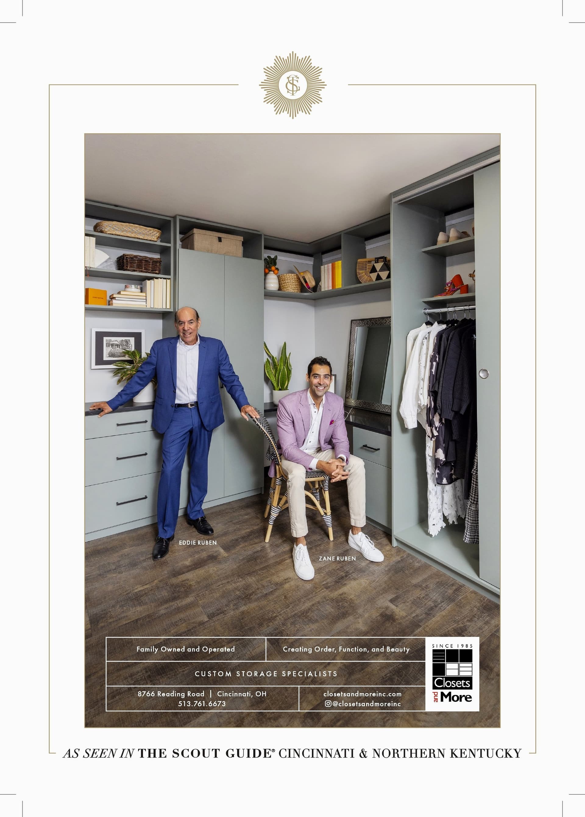 Closets and More Cincinnati showroom and design center