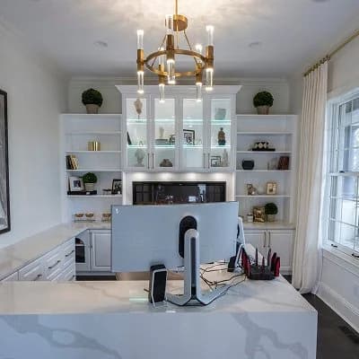 Custom pantry shelving by Closets and More